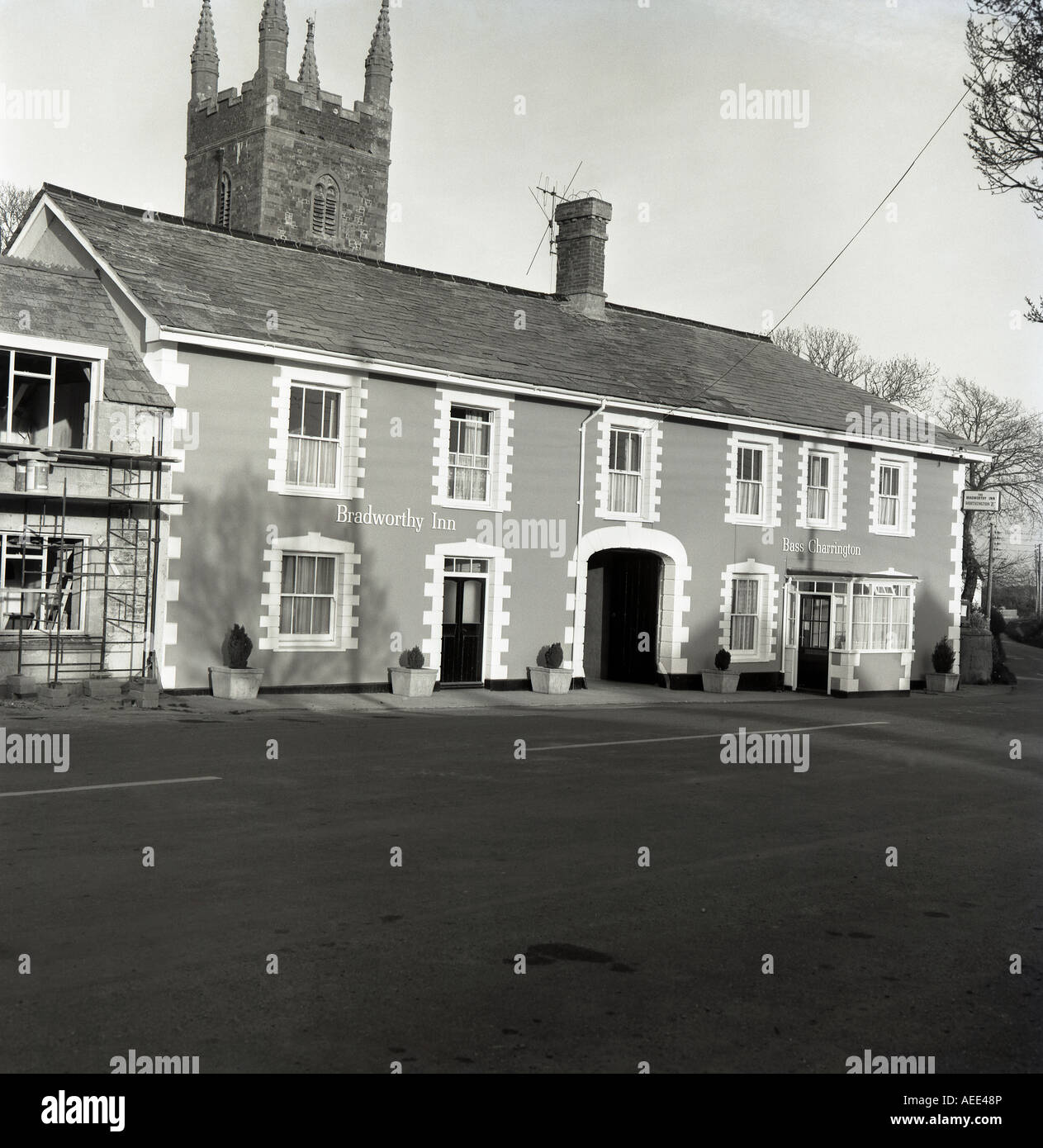 Bradworthy Inn public house in 1974 bradworthy devon england number 0165 Stock Photo