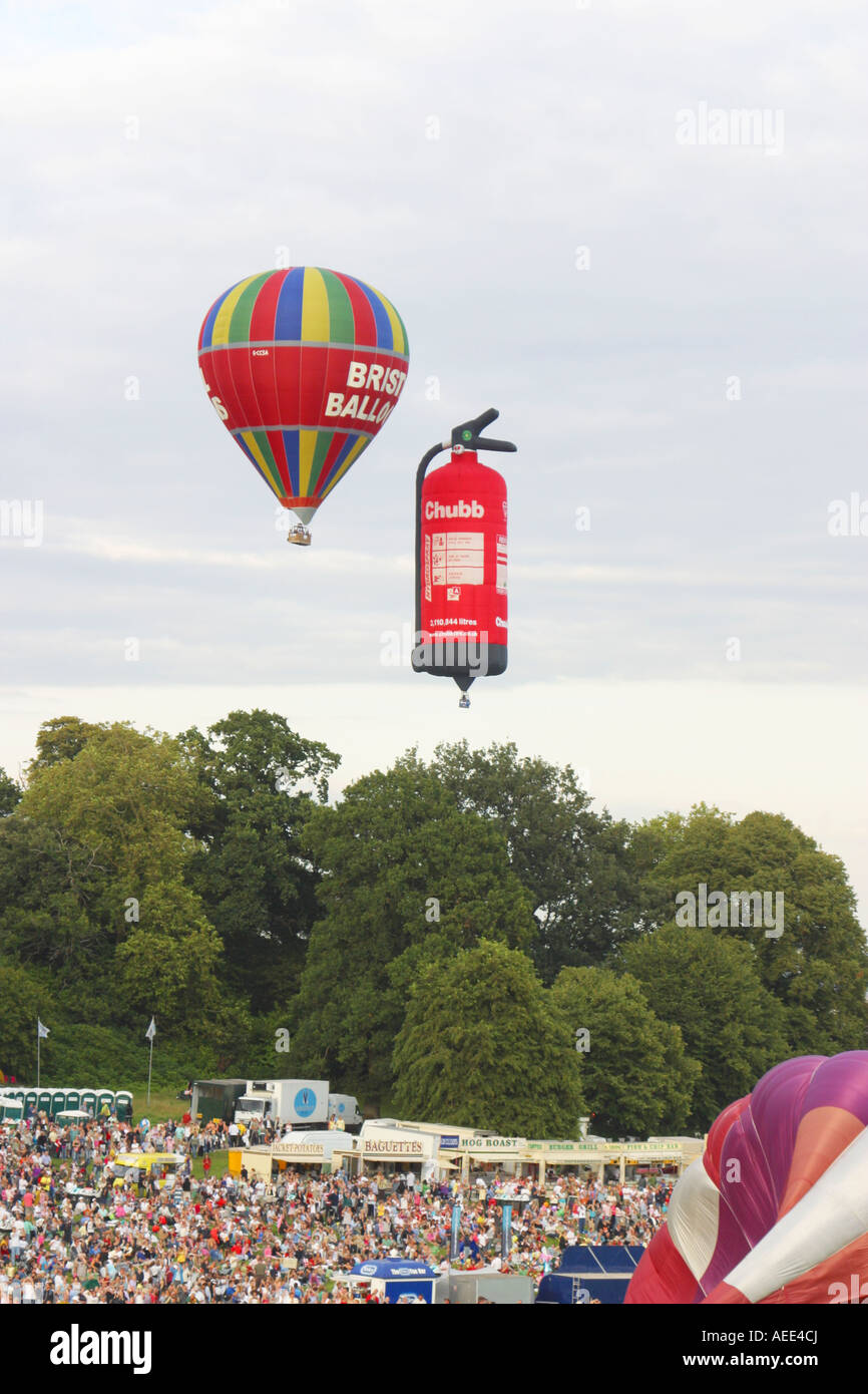 Launch of special shapes hot air balloons Stock Photo Alamy