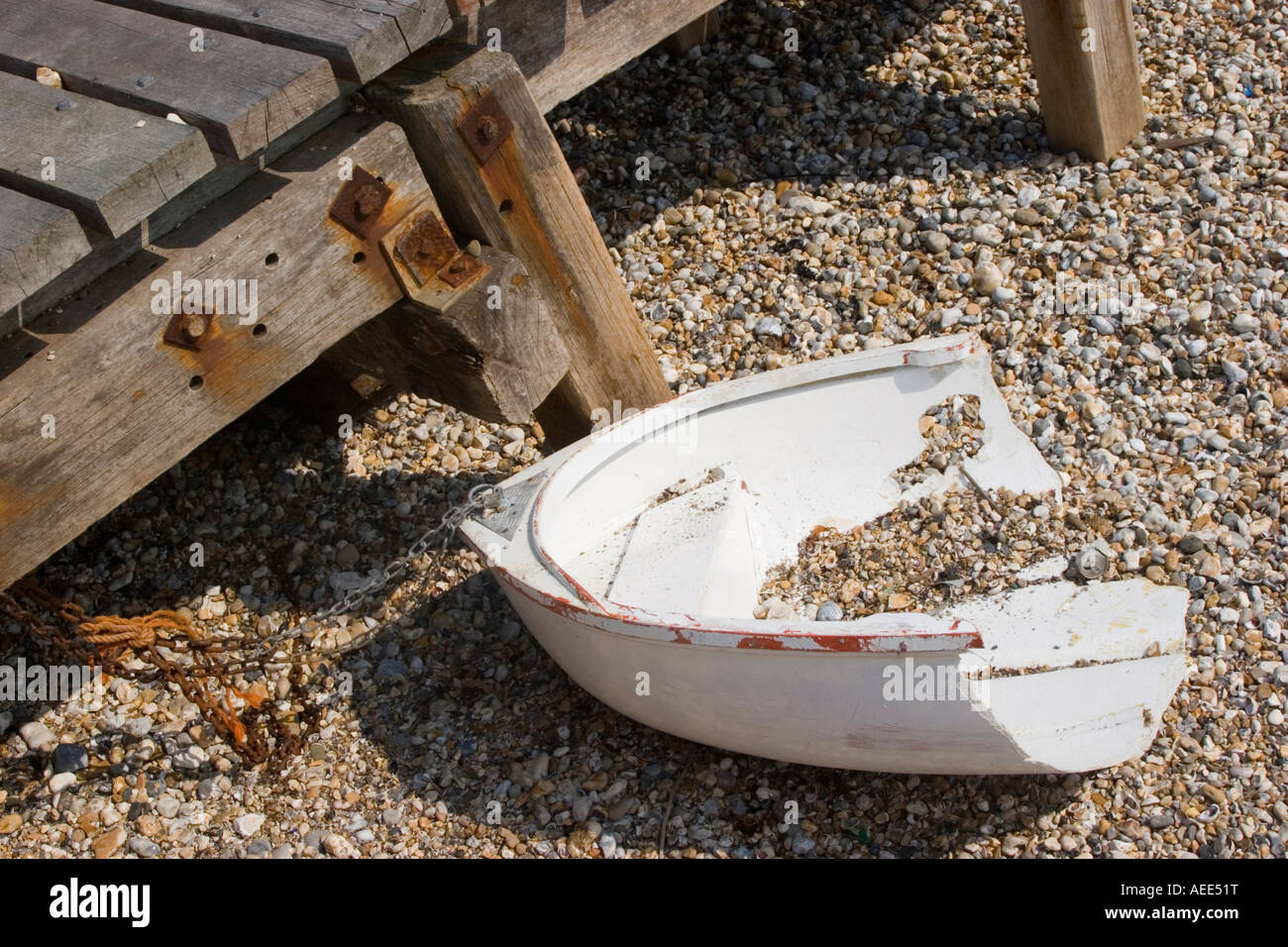 Smashed Boats High Resolution Stock Photography and Images - Alamy