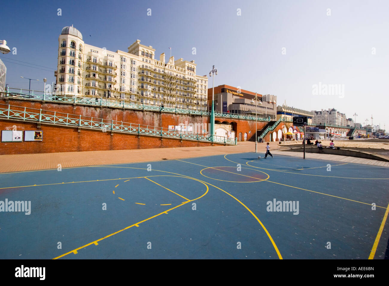 The DeVere Grand Hotel on the sea front in Brighton East Sussex Stock Photo