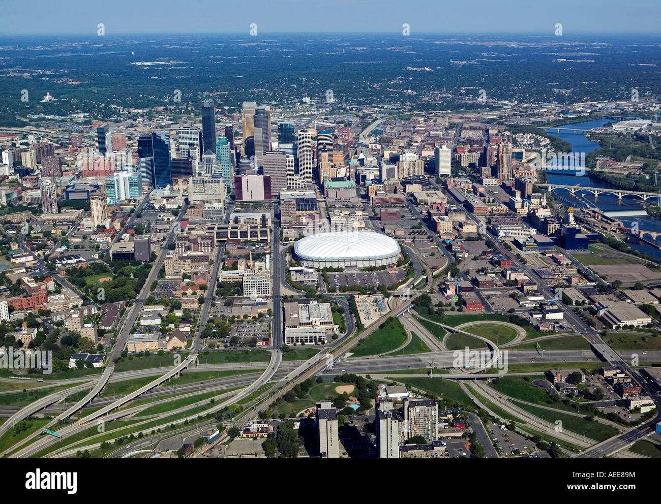 Aerial Photography Map of South St Paul, MN Minnesota