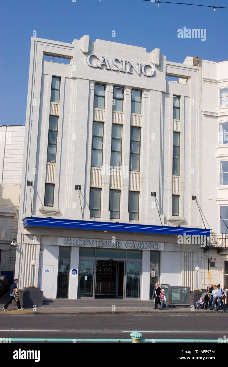 Casino on the sea front in Brighton East Sussex Stock Photo