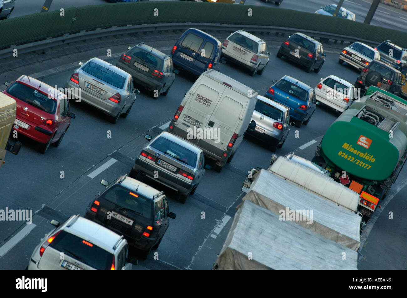 traffic at city highway Stock Photo - Alamy