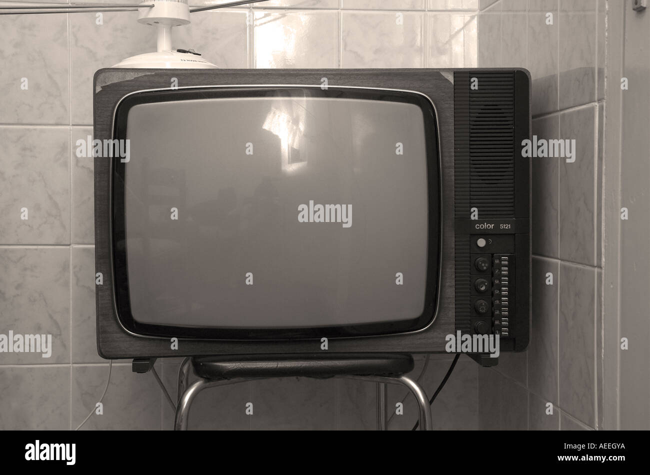 Old Fashioned Television Stock Photo - Alamy