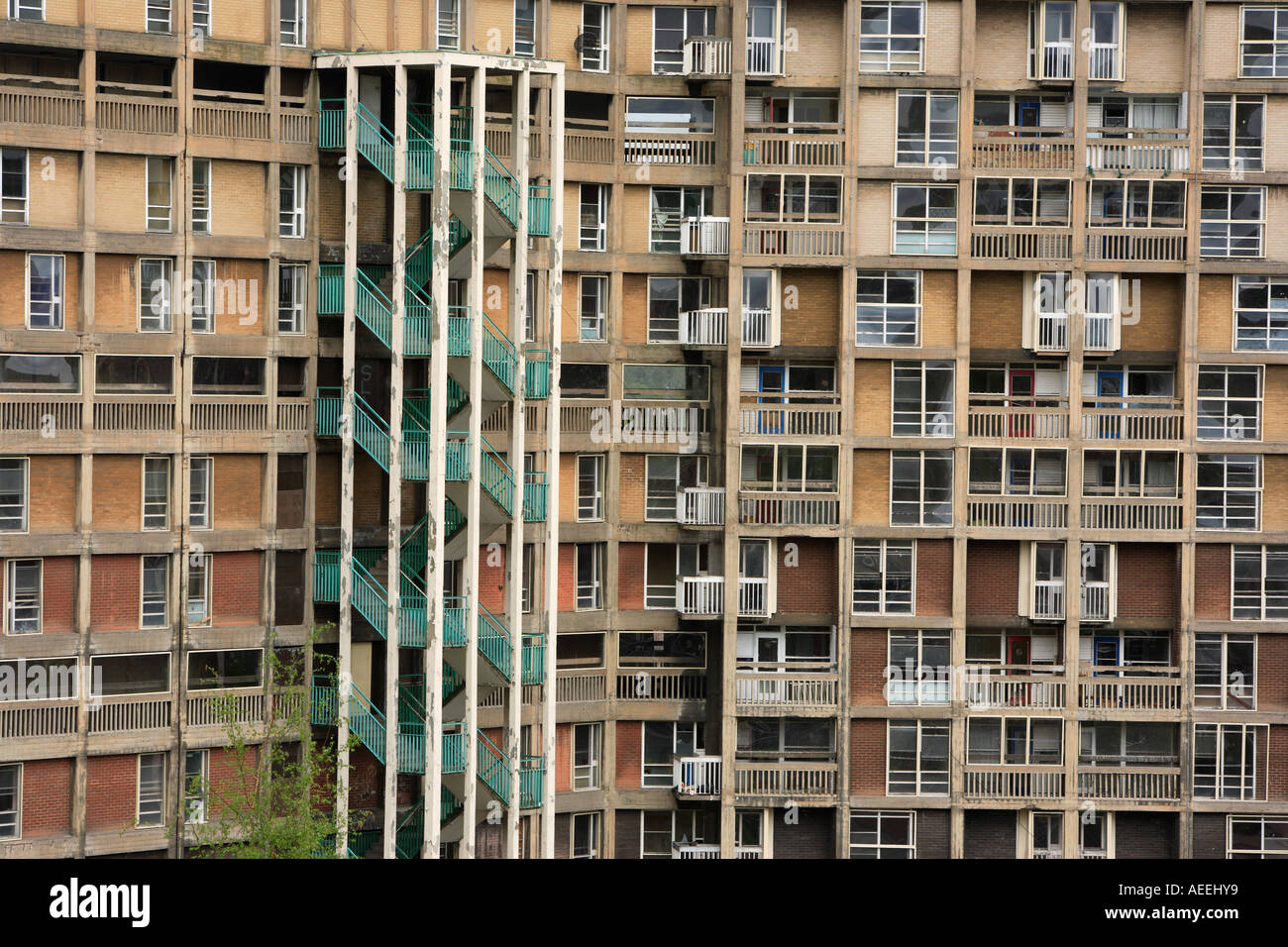 Park Hill Estate Sheffield Stock Photo - Alamy