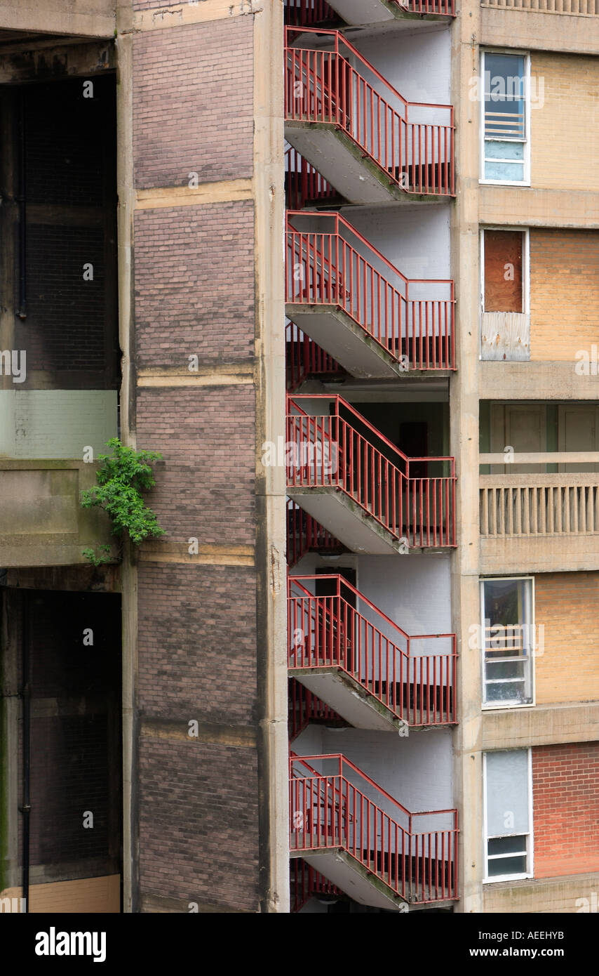 Park Hill Housing Estate Sheffield Stock Photo Alamy