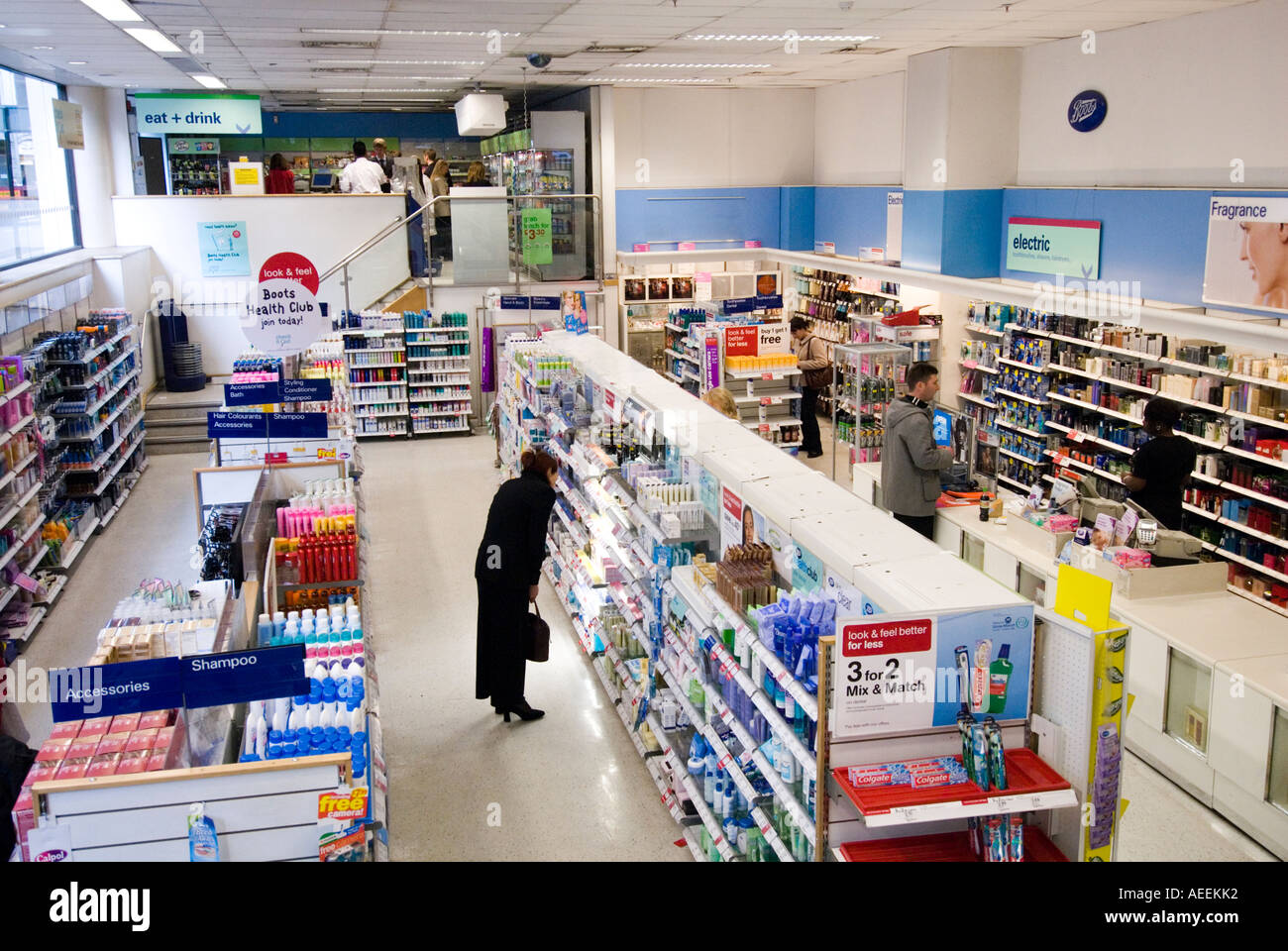 Boots pharmacy, London England UK Stock Photo - Alamy