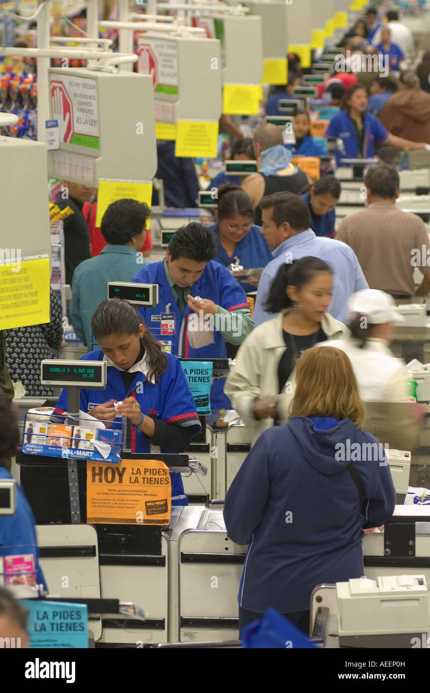 Walmart Retail Store Cashier Check Out Stock Photo 1308539275