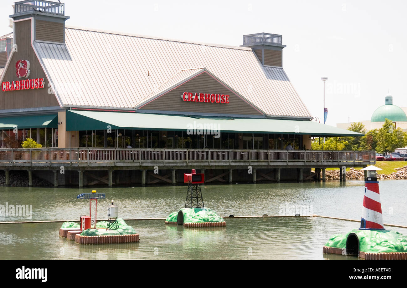 The Crabhouse At Broadway At The Beach In Myrtle Beach Sc Usa Stock Photo Alamy
