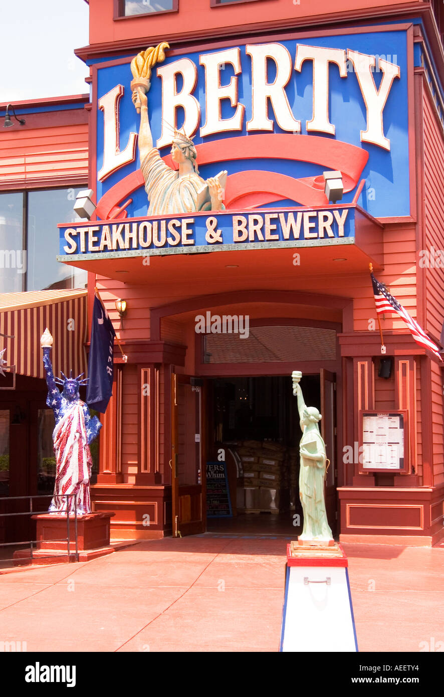 Liberty Steakhouse and Brewery at Broadway at the Beach in Myrtle Beach