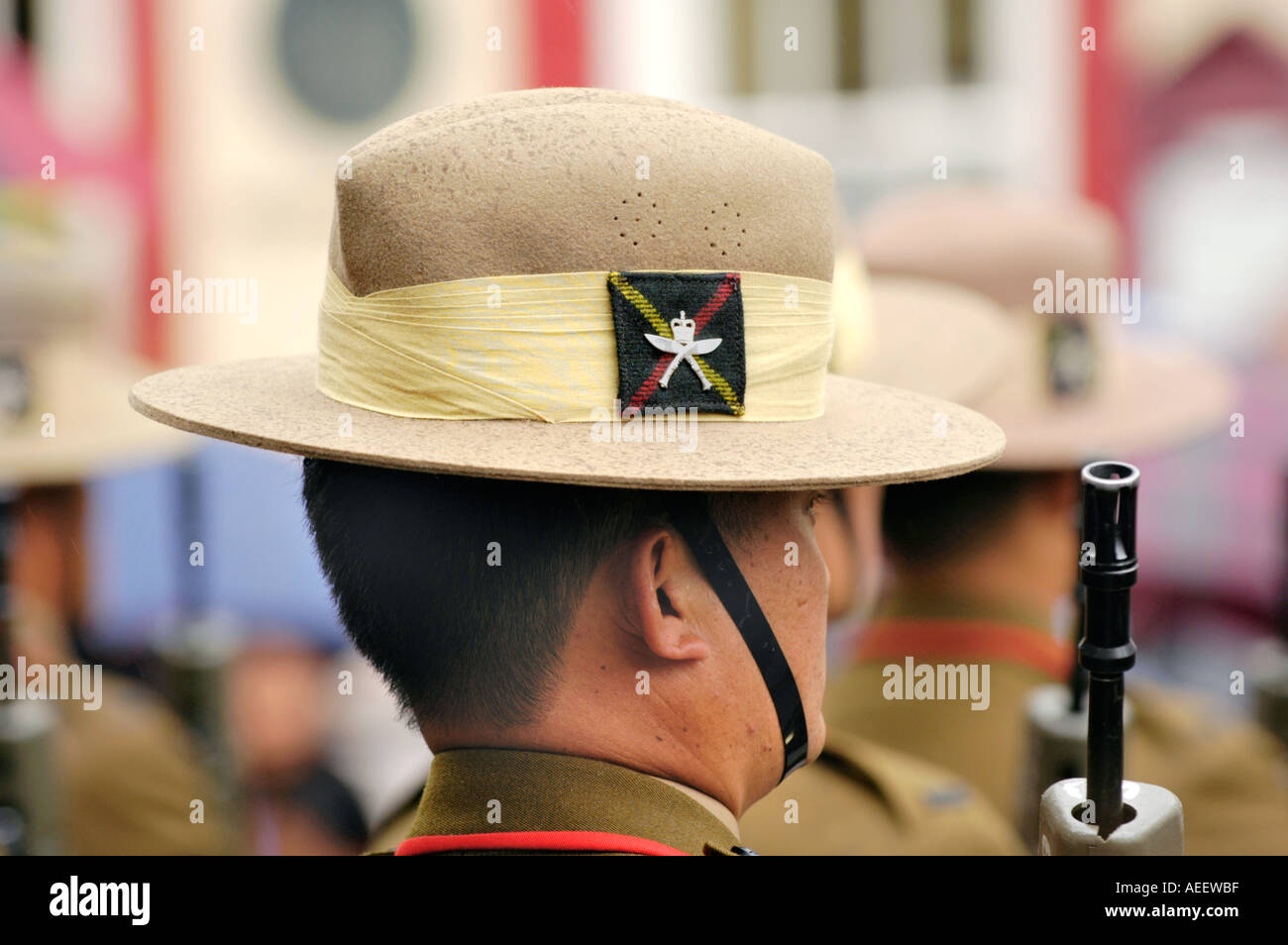Gurkhas uniform hi-res stock 