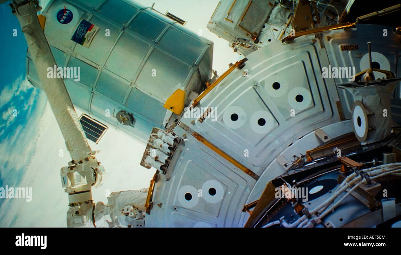 International Space Station Stock Photo