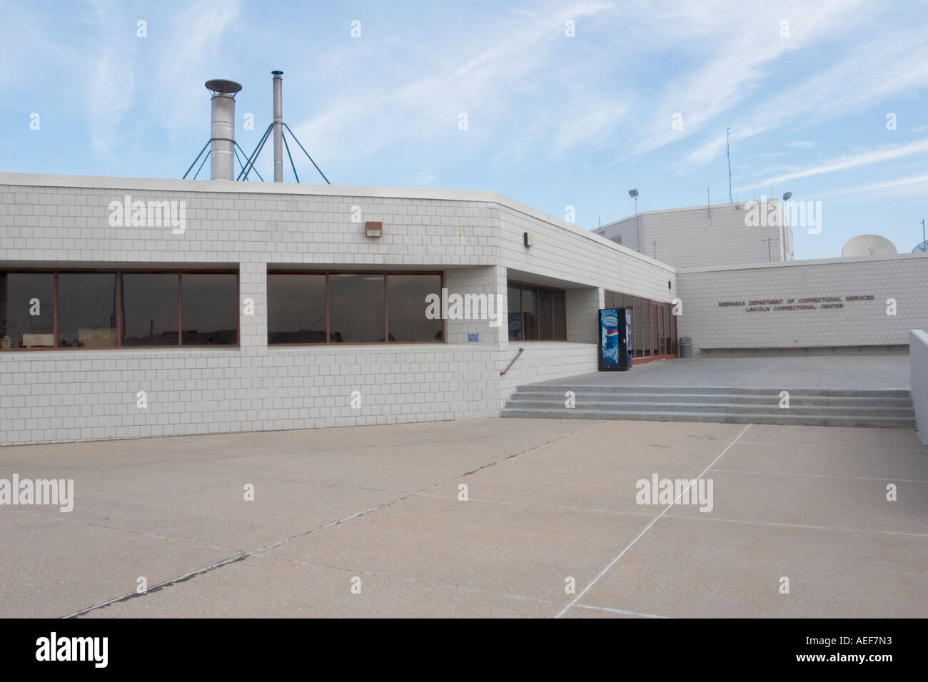 Entrance at the Lincoln Correctional Center Nebraska Department of