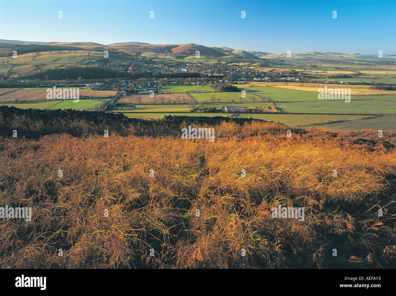 Wooler, Northumberland, UK Stock Photo Alamy