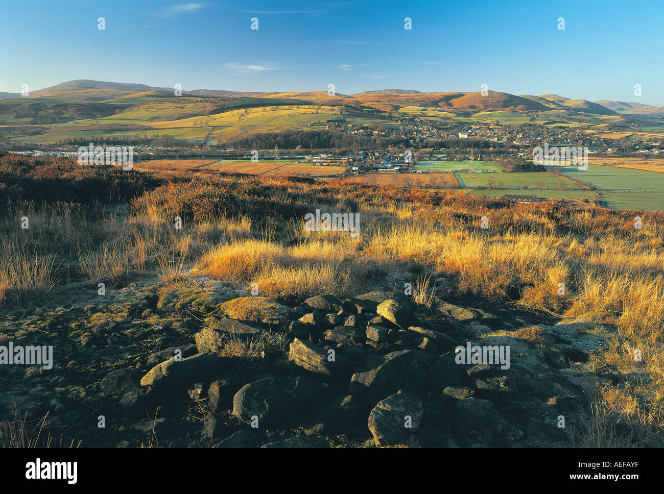 Wooler, Northumberland, UK Stock Photo - Alamy
