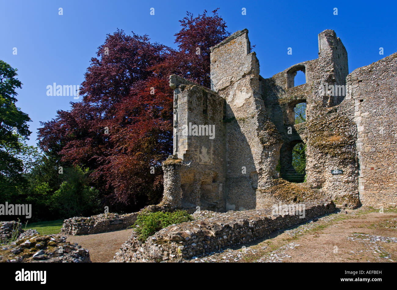 Waltham Palace Ruins, Hampshire, England Stock Photo Alamy