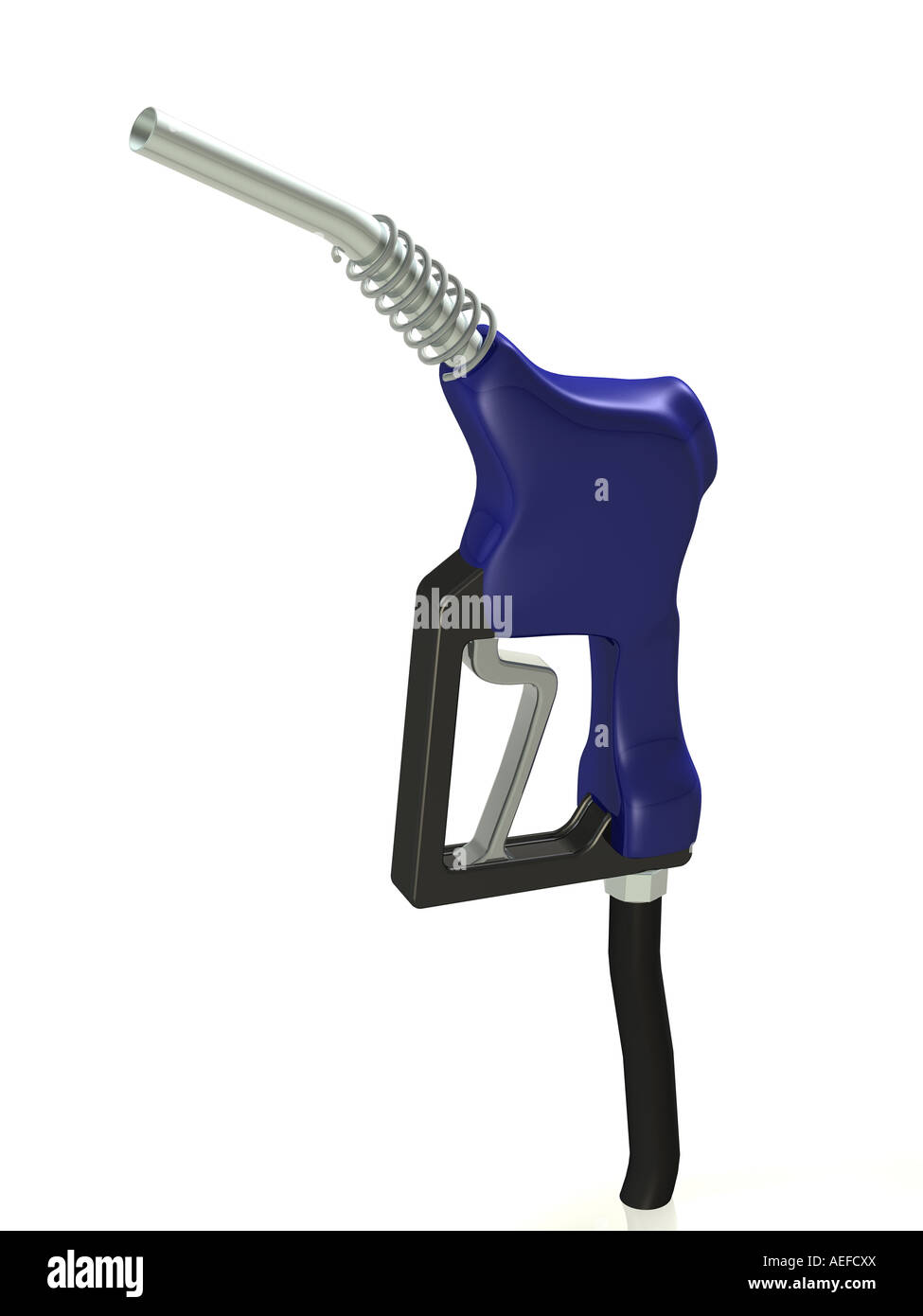 Concept illustration of a gas nozzle Stock Photo Alamy