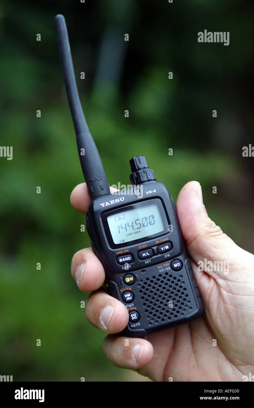 Two way radio hi-res stock photography and images - Alamy