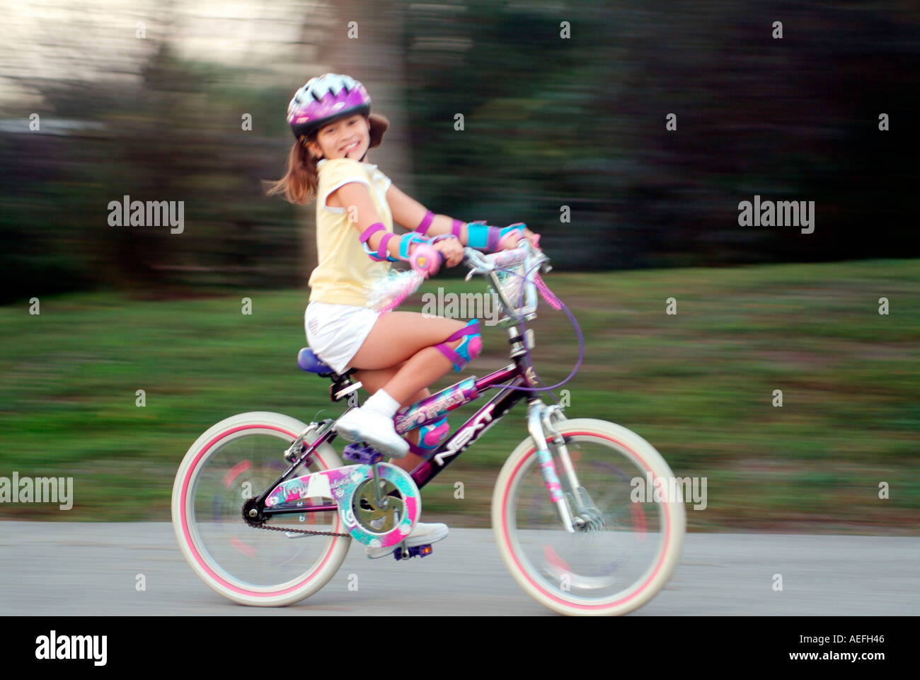 bicycle little girl