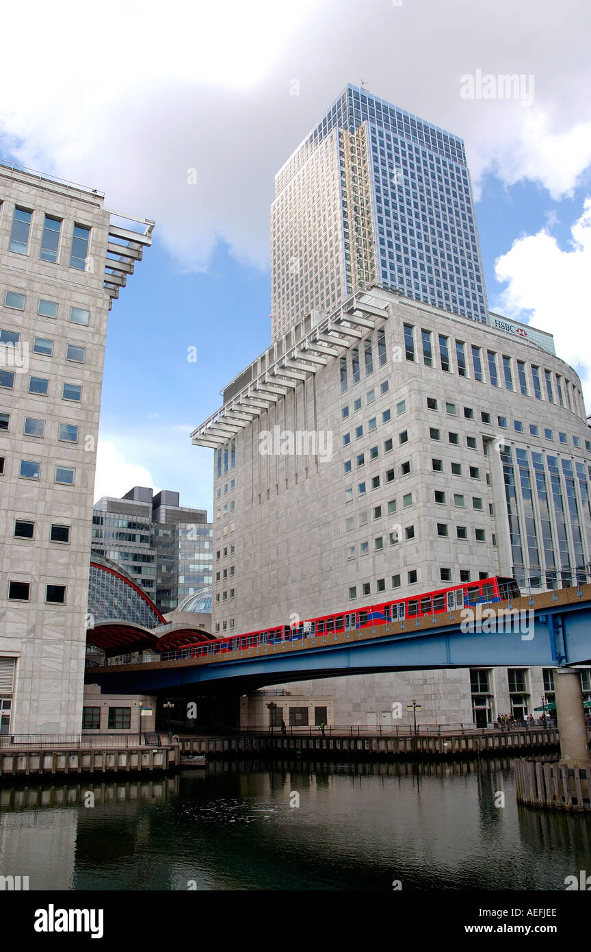 Canary Wharf Docklands London England Stock Photo - Alamy