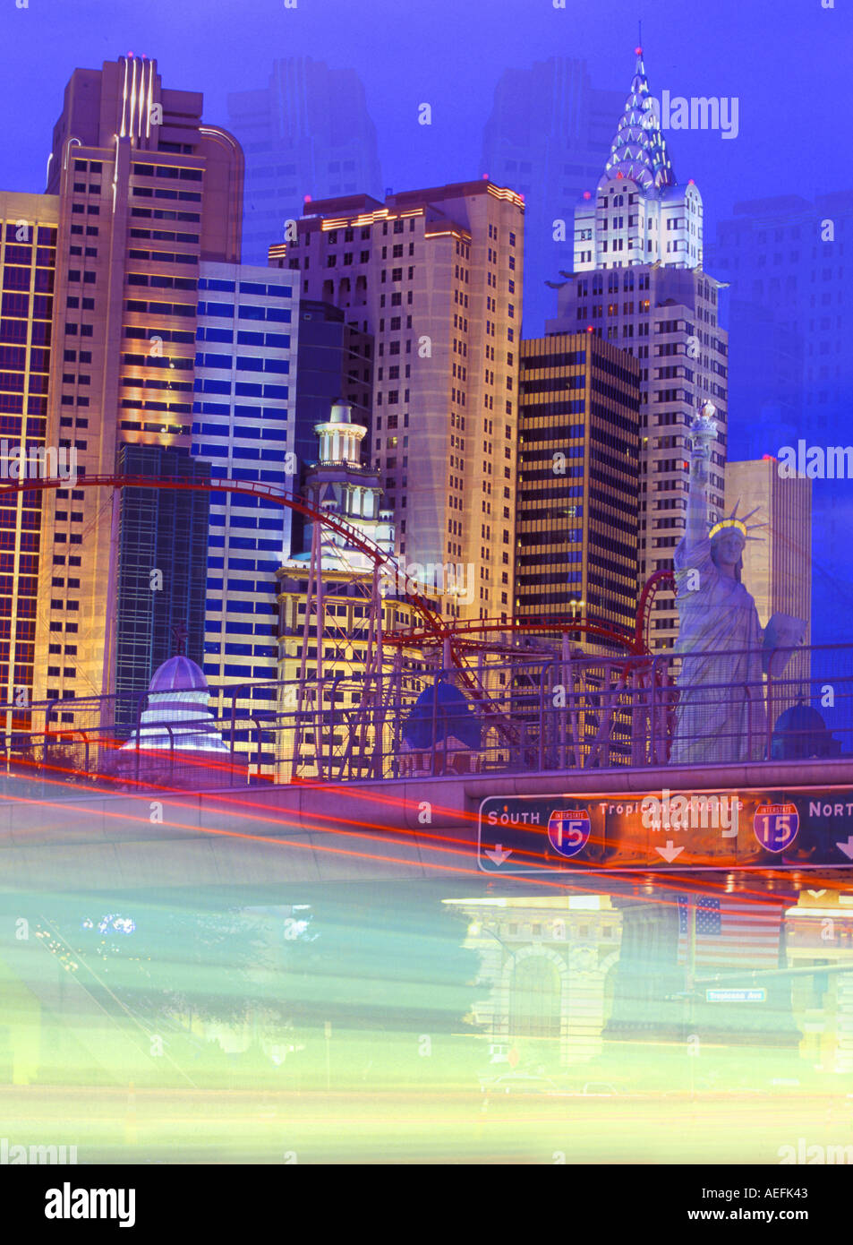 Las Vegas strip Stock Photo - Alamy