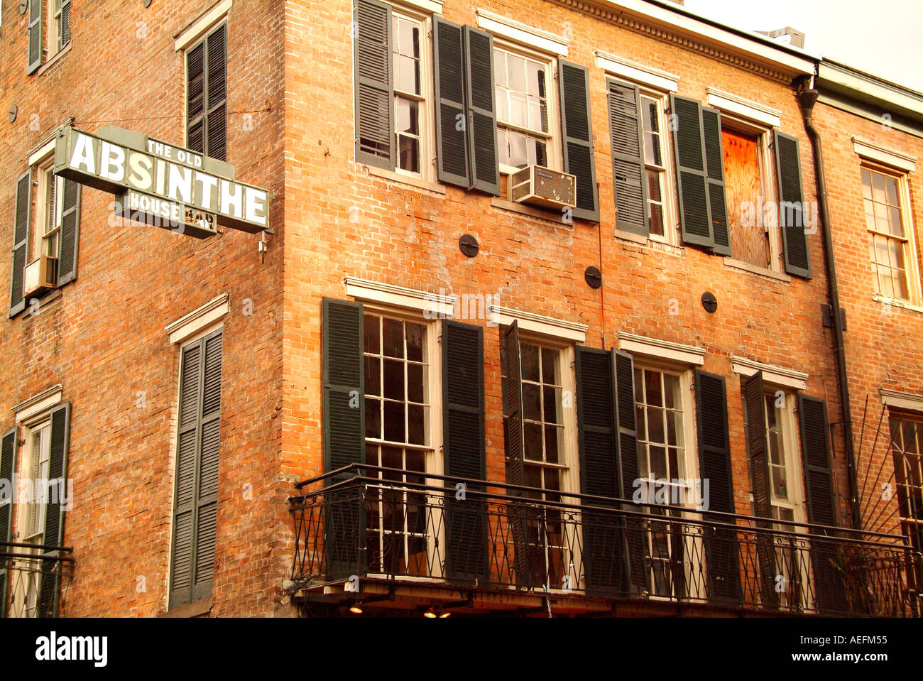 New Orleans Absinthe House Stock Photo - Alamy