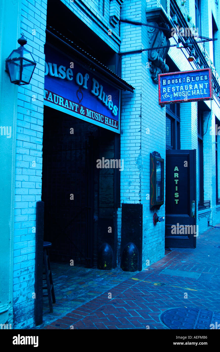 New Orleans Entrance To The House Of Blues Stock Photo 4462773