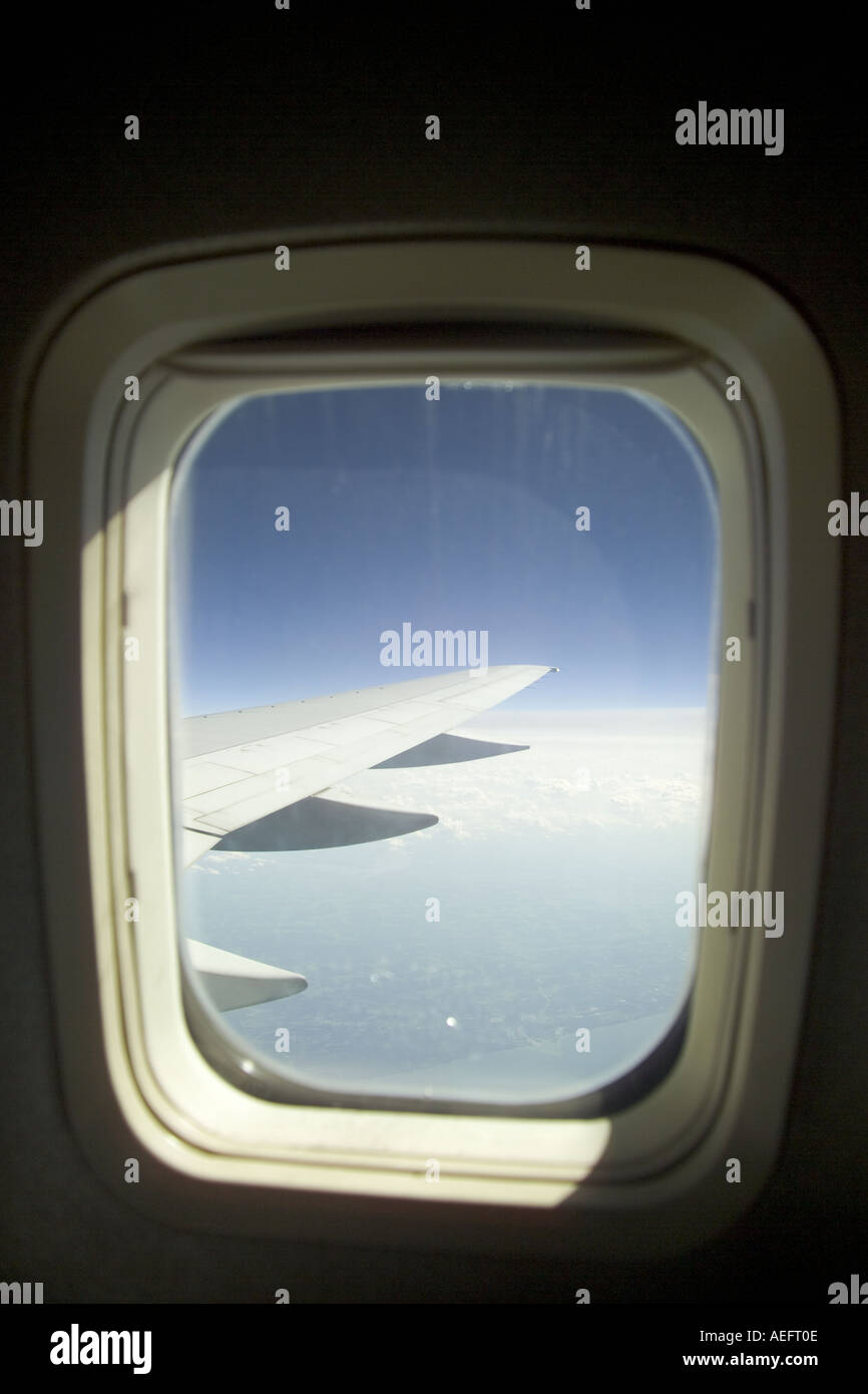 View from inside a plane hi-res stock photography and images - Alamy