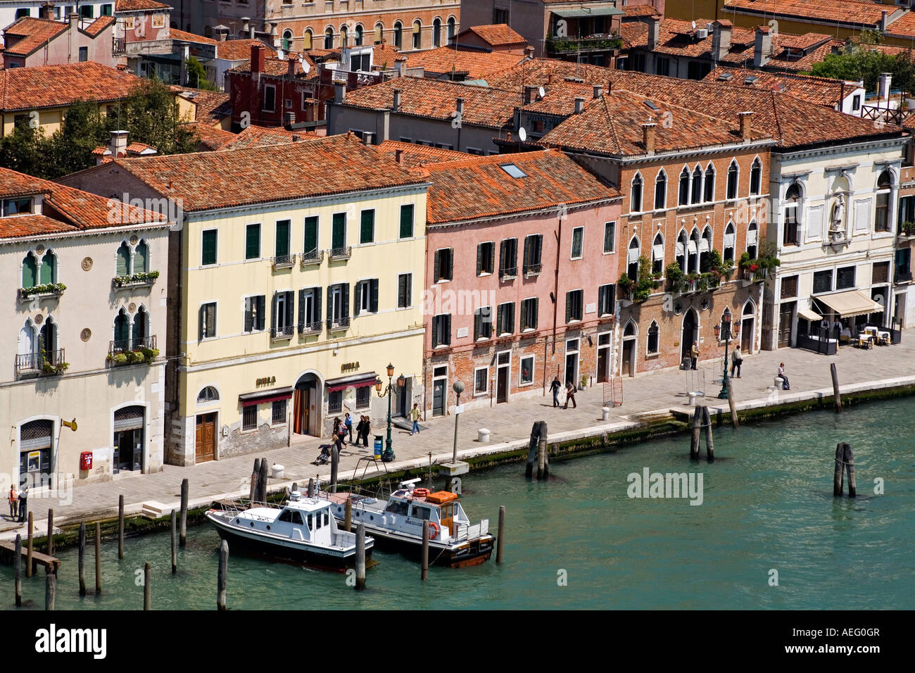 San Basilio Dorsoduro District Venice Italy Stock Photo Alamy