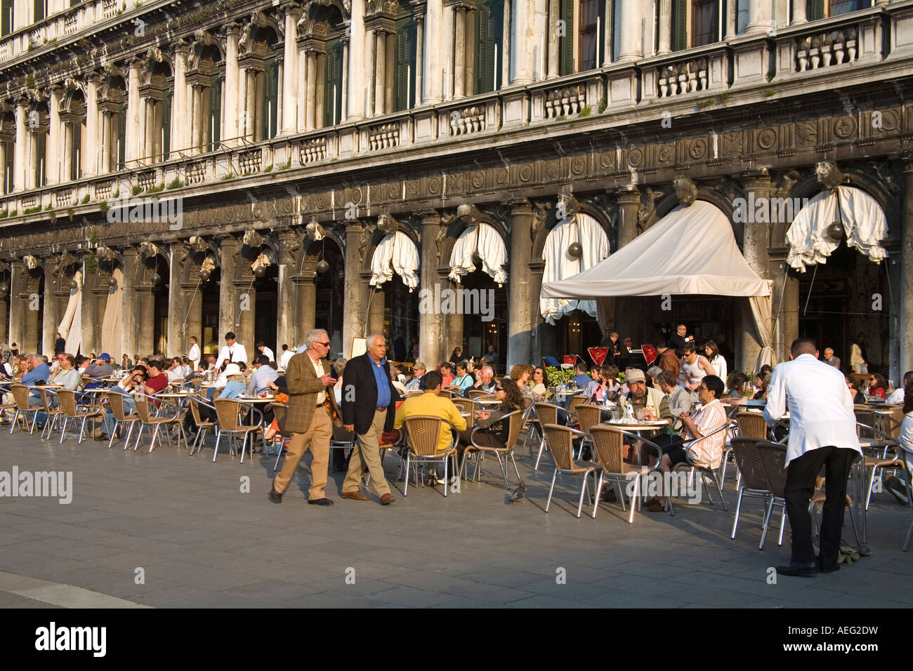 Cafe Florian Piazza San Marco Venice Italy Stock Photo - Alamy