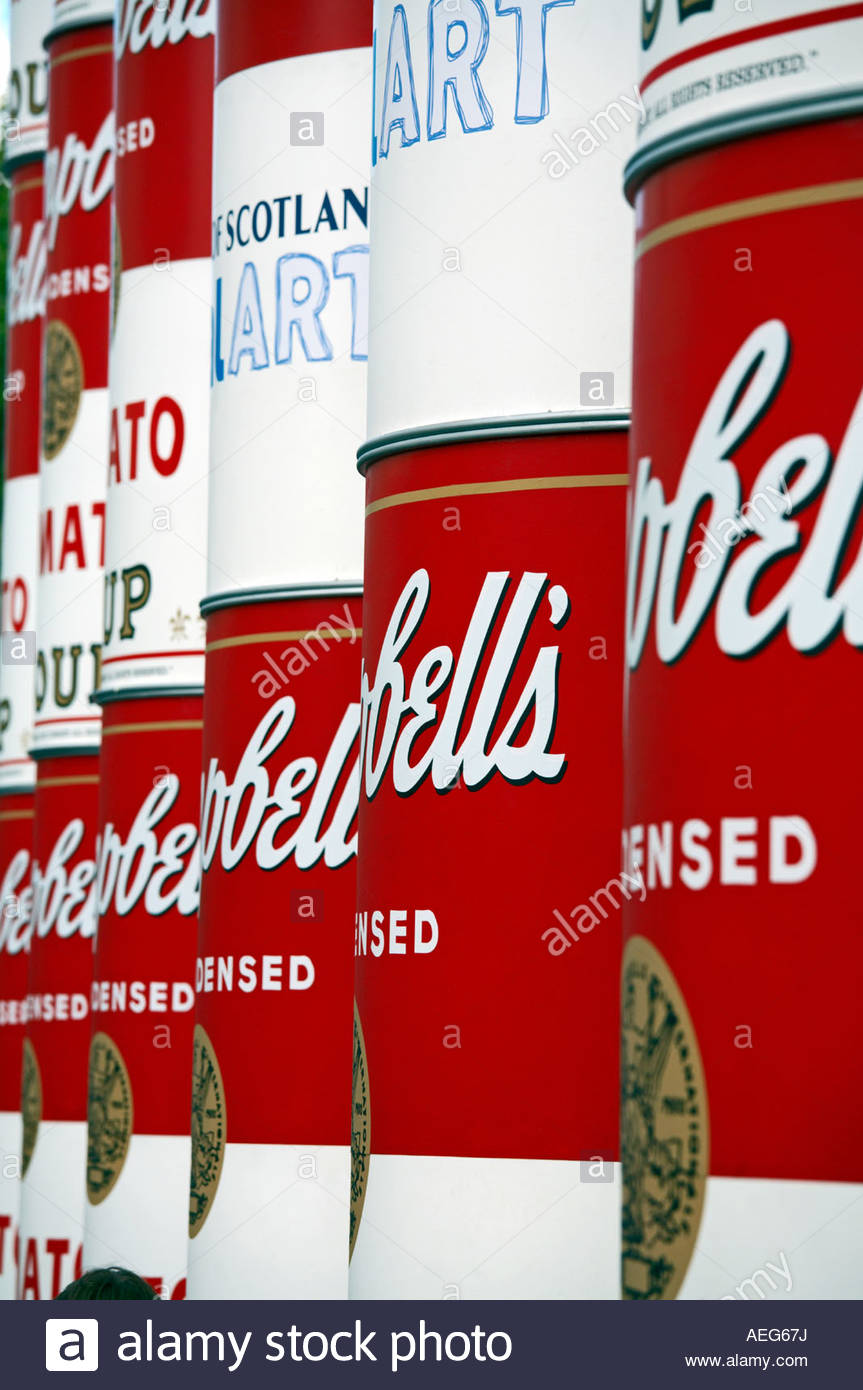 Andy Warhol Exhibition at the Royal Scottish Academy, Edinburgh Scotland 2007 Stock Photo