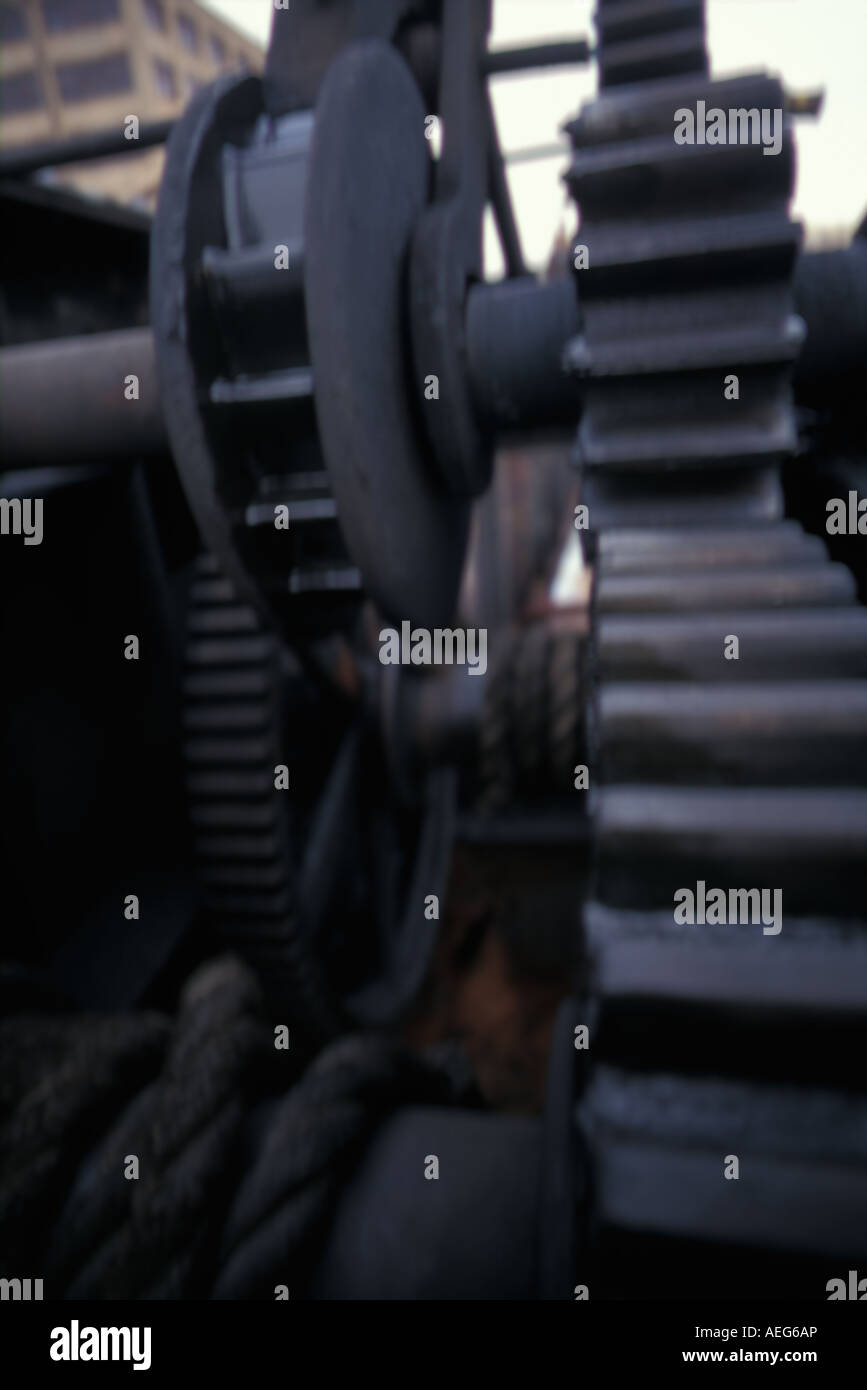 Gears and pulleys hires stock photography and images Alamy