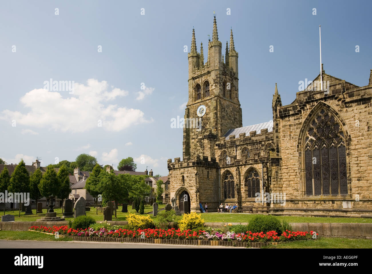 St johns tideswell hi-res stock photography and images - Alamy