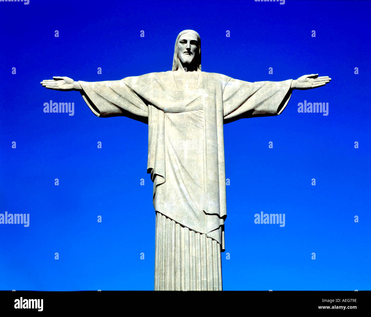 The statue of Christ the redeemer with open arms Stock Photo - Alamy