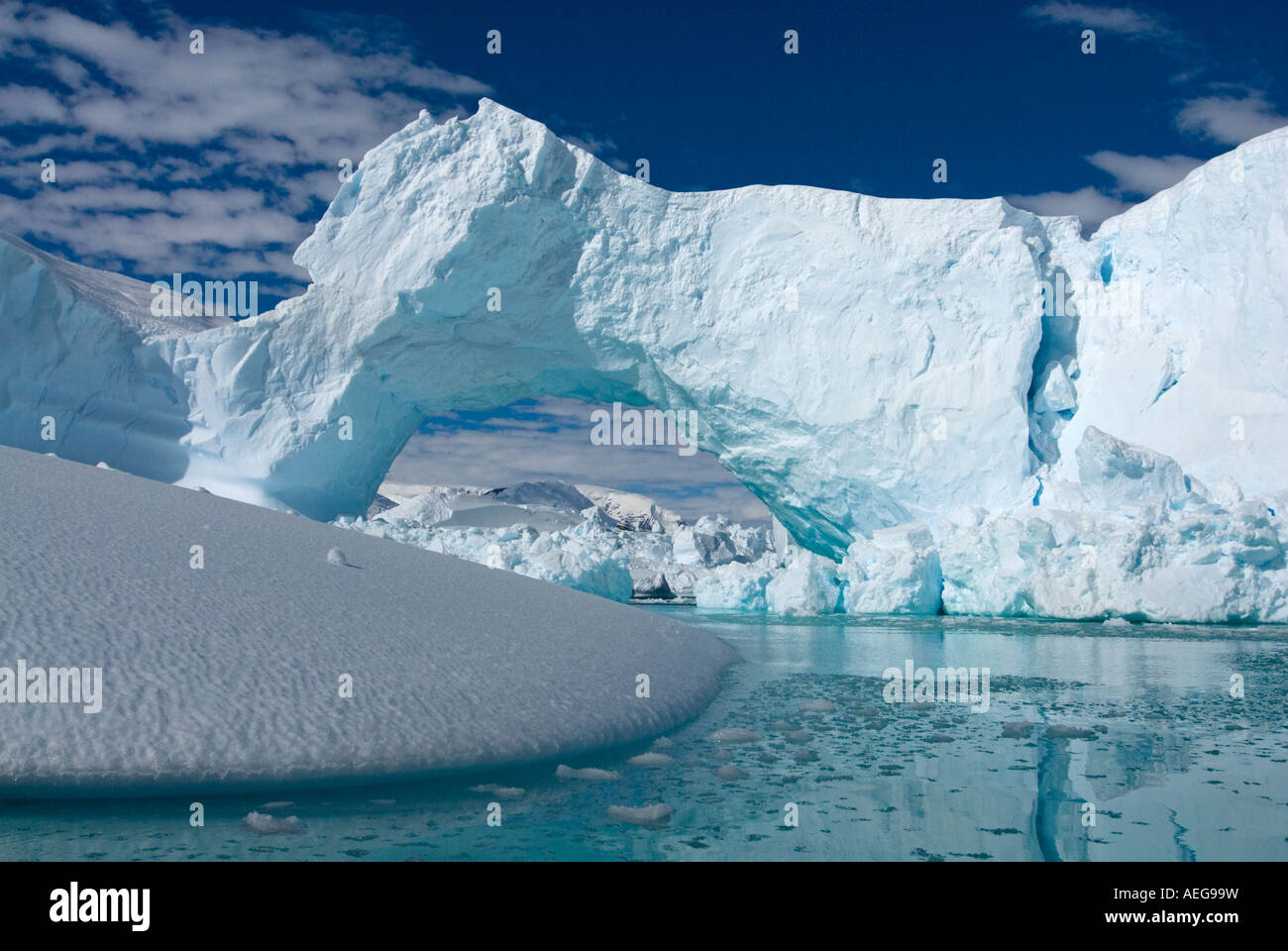Glacier Arch Along The Western Antarctic Peninsula Antarctica Southern glacier-arch-along-the-western-antarctic-peninsula-antarctica-southern