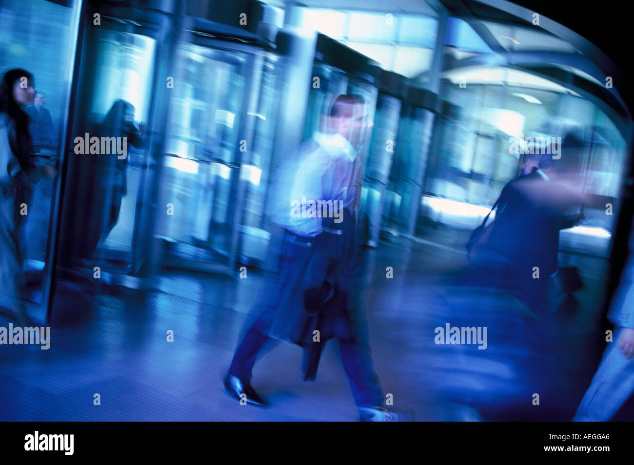 Rushing through doors hi-res stock photography and images - Alamy