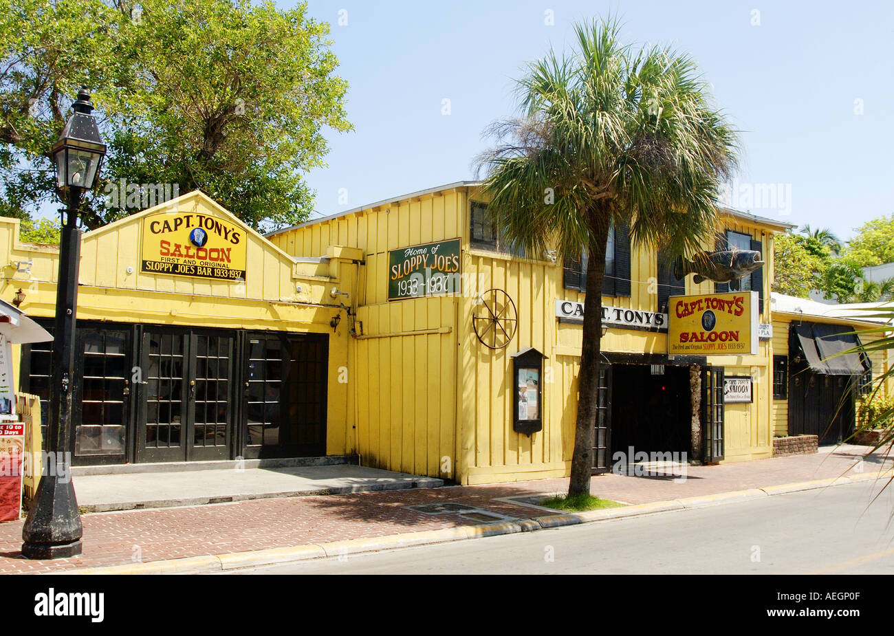 Florida Key West Capt Tony s Saloon Stock Photo - Alamy