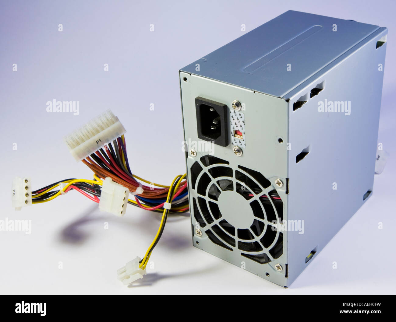 Computer Power Supply Stock Photo