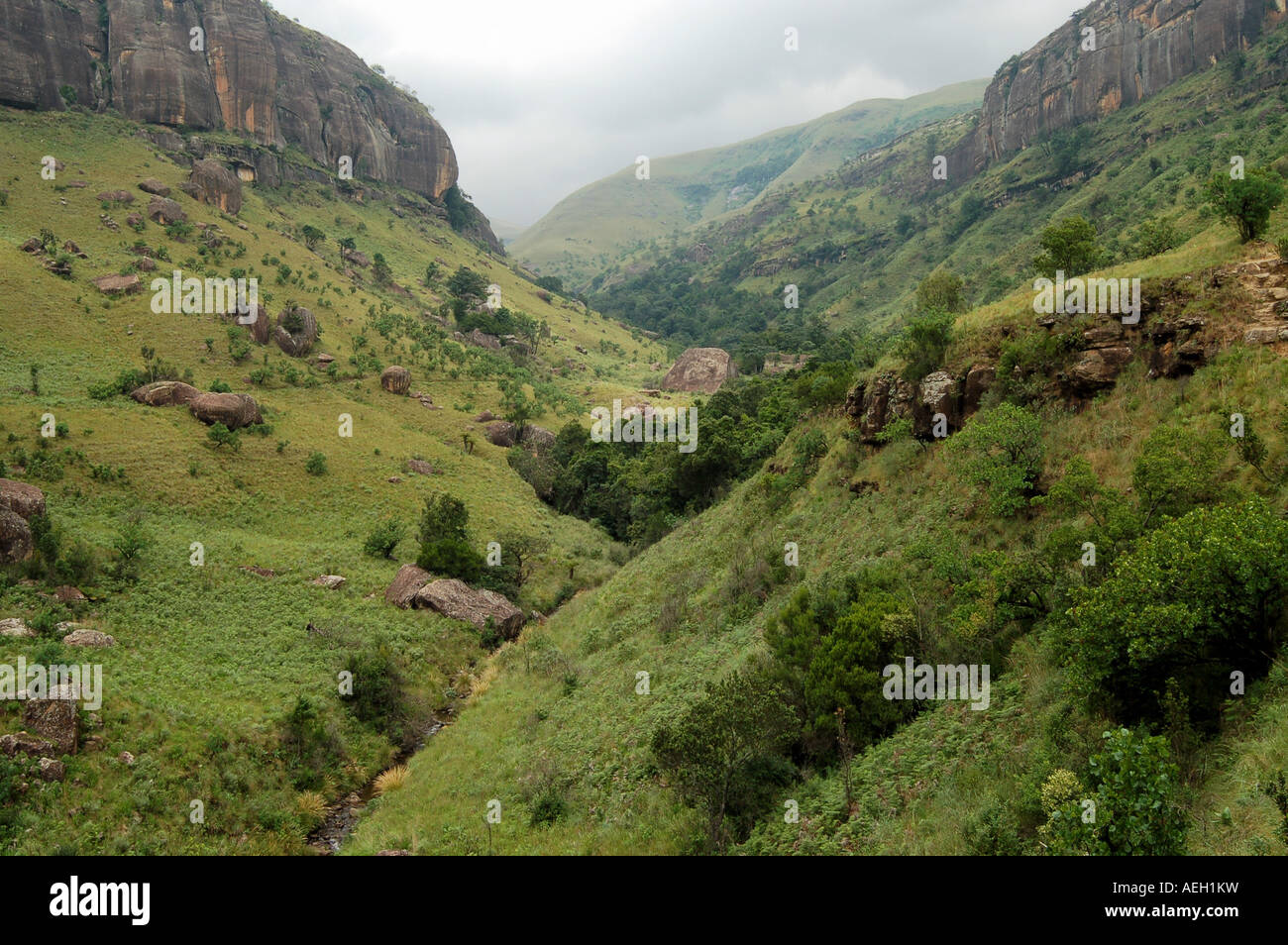 Cathedral Peak National Park Drakensberg South Africa Stock Photo - Alamy