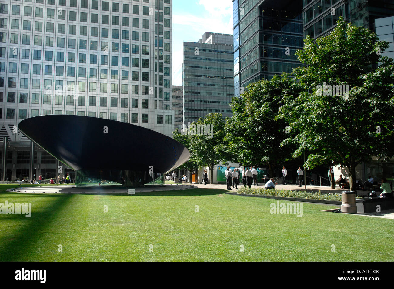 Canada Square Stock Photo