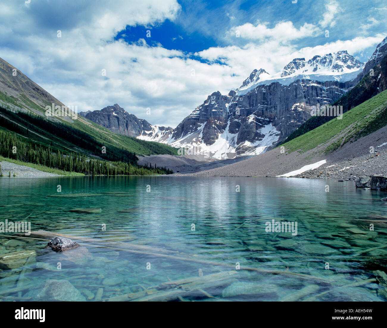 Consolation Lake Banff National Park Canada Stock Photo