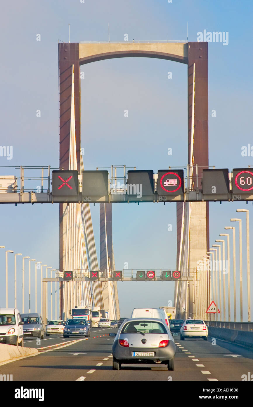 Puente del centenario bridge seville hires stock photography and