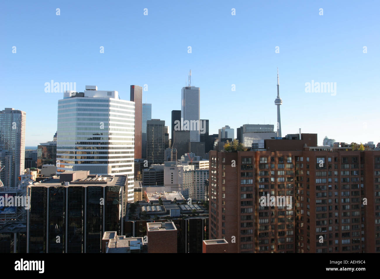 Skyline of Downtown Toronto Stock Photo - Alamy