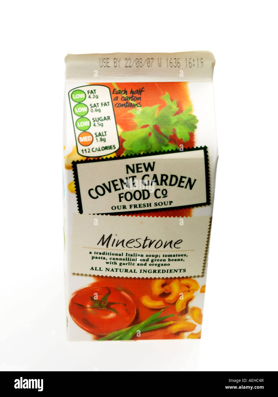 Minestrone Soup Stock Photo - Alamy