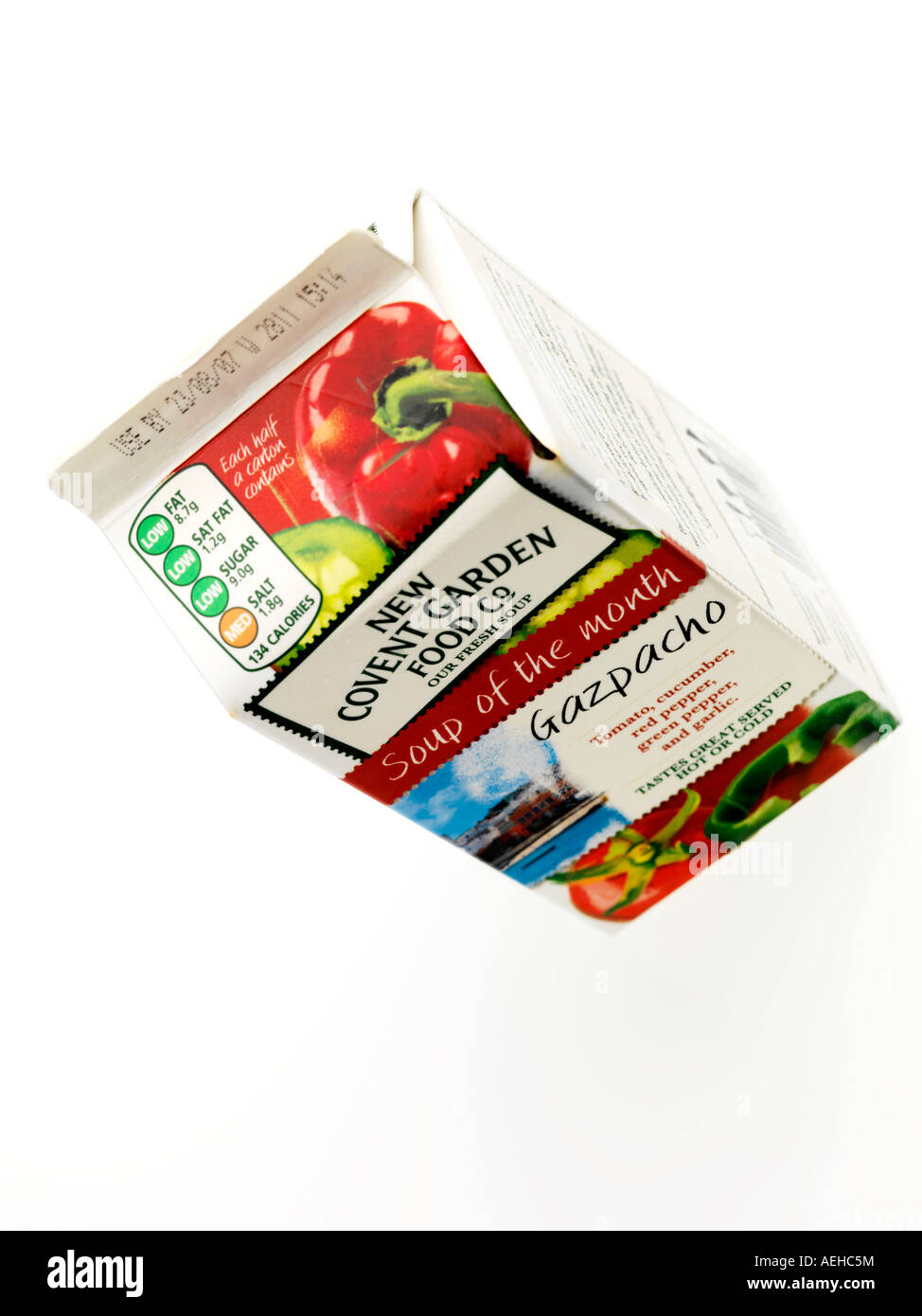 Gazpacho soup carton Cut Out Stock Images & Pictures Alamy