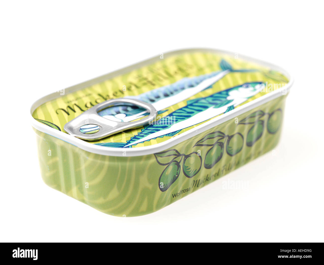 Canned Mackerel Fillets Stock Photo Alamy