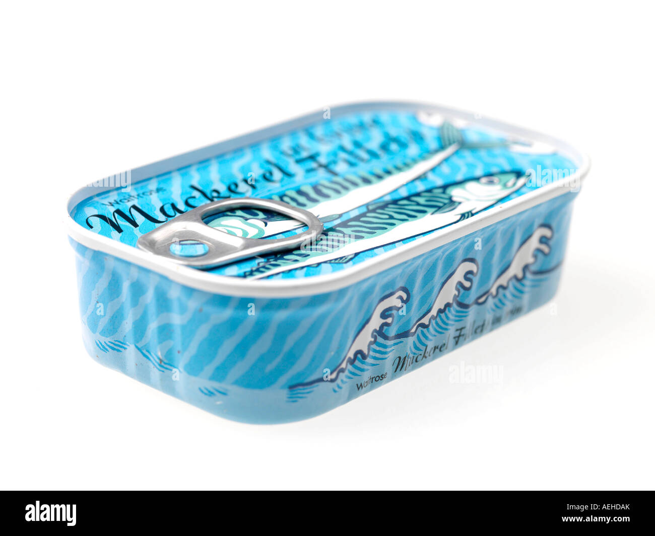 Canned Mackerel Fillets Stock Photo Alamy