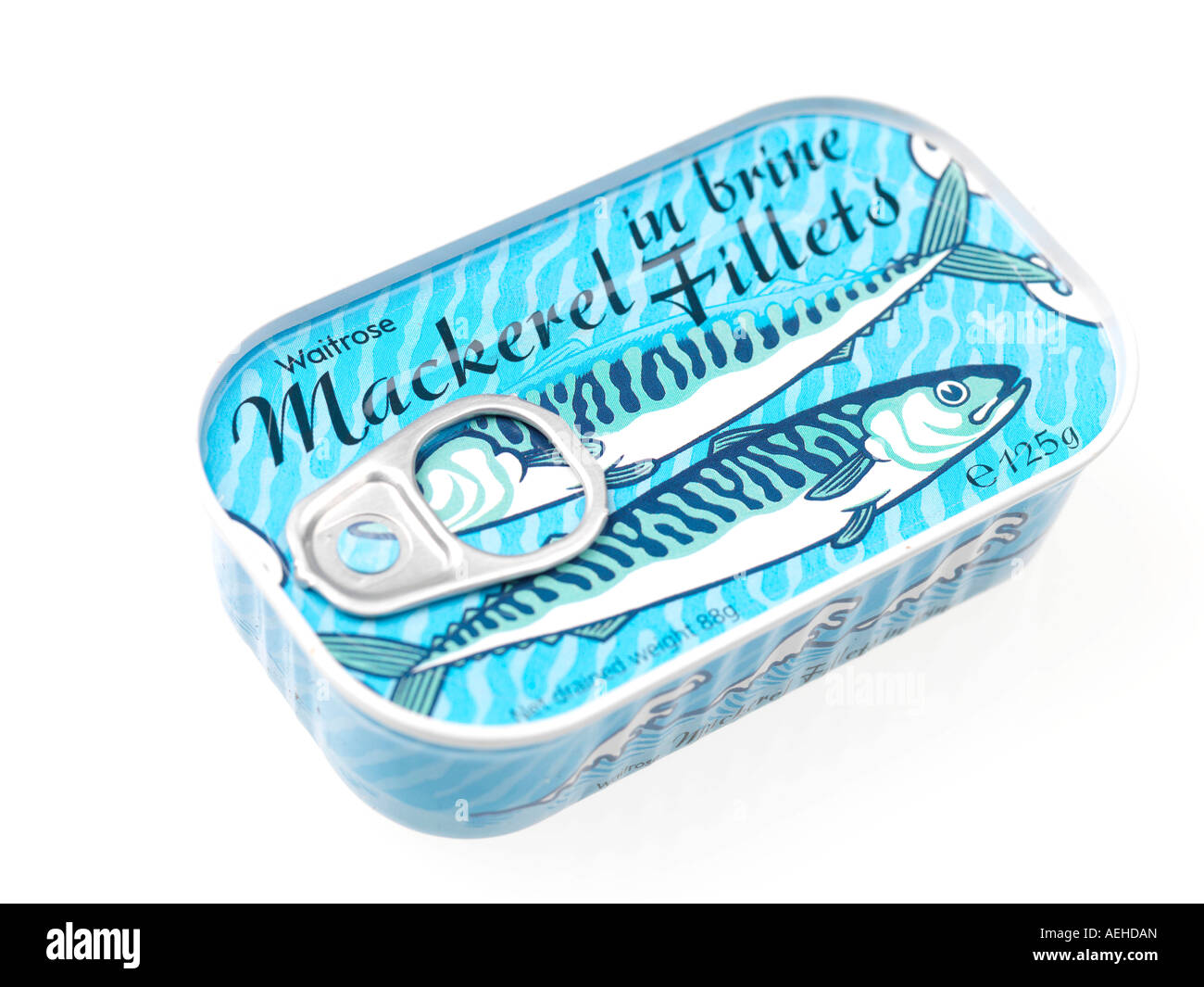 Canned Mackerel Fillets Stock Photo Alamy