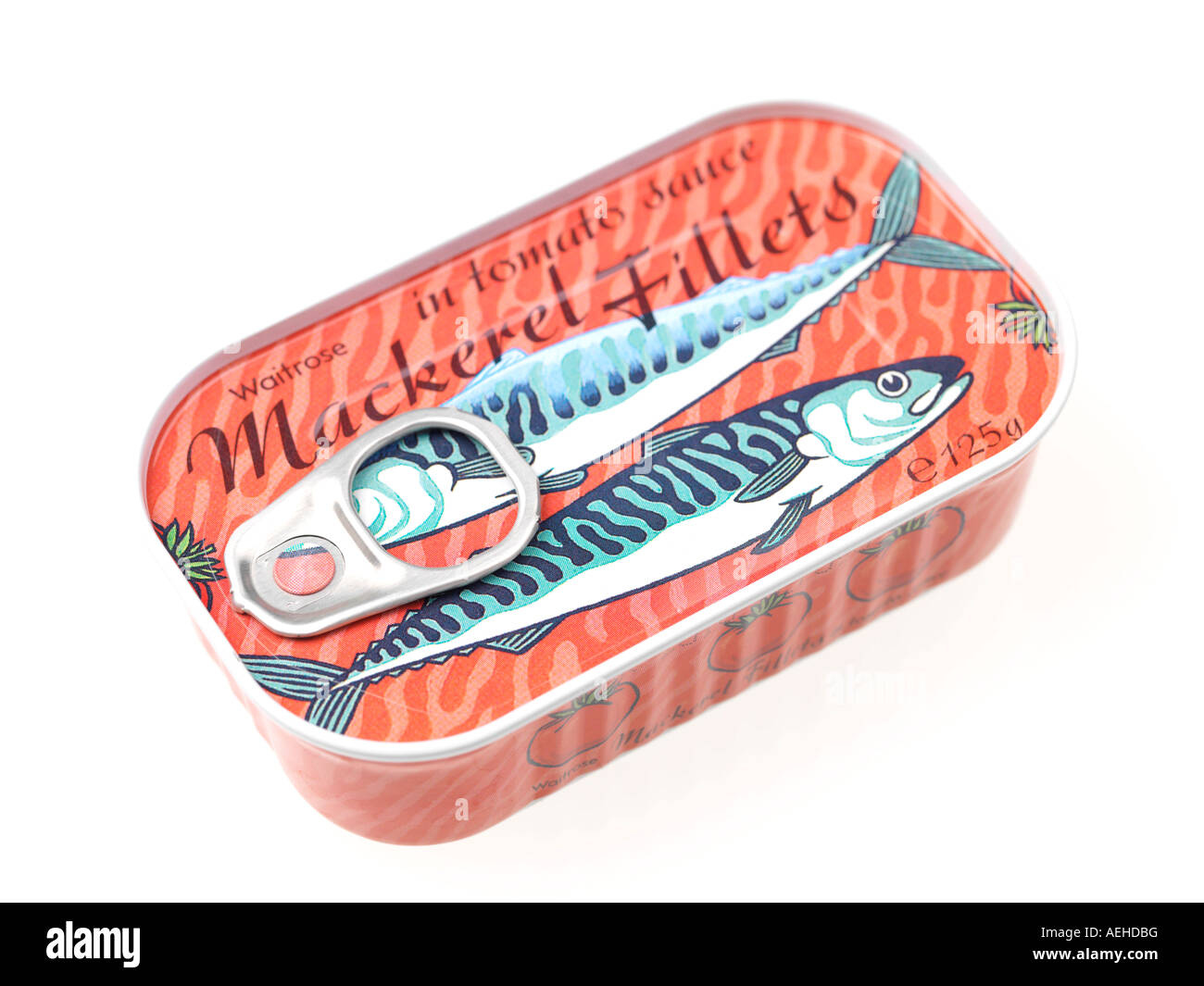 Canned Mackerel Fillets Stock Photo Alamy