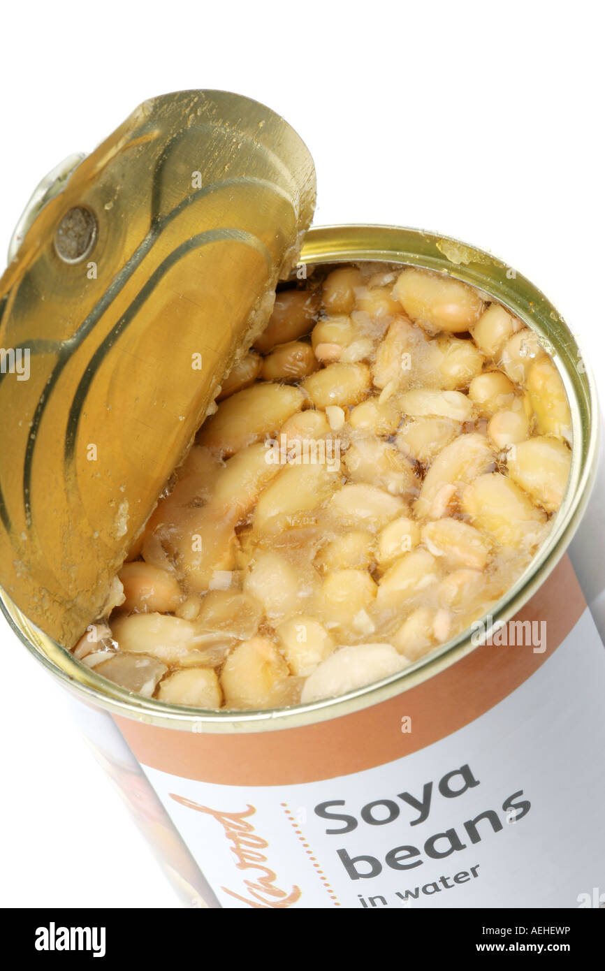 Soya beans can tin hires stock photography and images Alamy